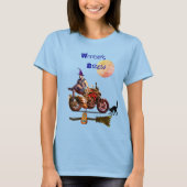 Schönes Hexenmeisterblau T-Shirt (Vorderseite)