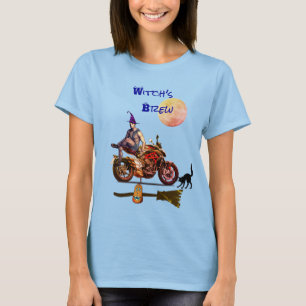 Schönes Hexenmeisterblau T-Shirt