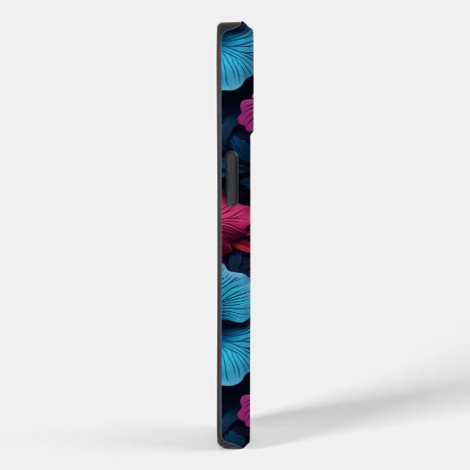 Schönes Hibiskus Blume Muster Case-Mate iPhone Hülle (Rückseite / Rechts)