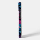 Schönes Hibiskus Blume Muster Case-Mate iPhone Hülle (Rückseite / Links)