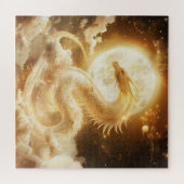 Schönes Himmelsdrachenpuzzle! Puzzle (Horizontal)