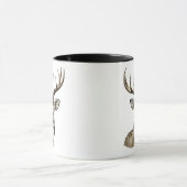 Schönes Hirsch mit Antlern Tasse (Zentrum)