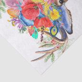 Schönes Hirsch Seidenpapier (Ausschnitt)