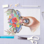 Schönes Hirsch Seidenpapier (Handwerk)