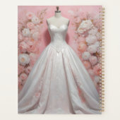 Schönes Hochzeitskleid Planer (Rückseite)