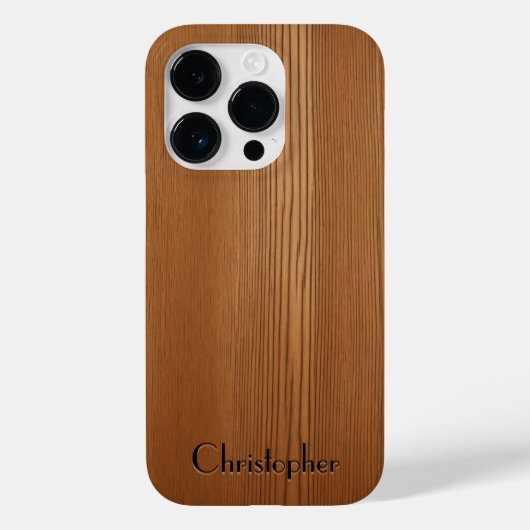 Schönes Holz - Holz Case-Mate iPhone Hülle (Rückseite)