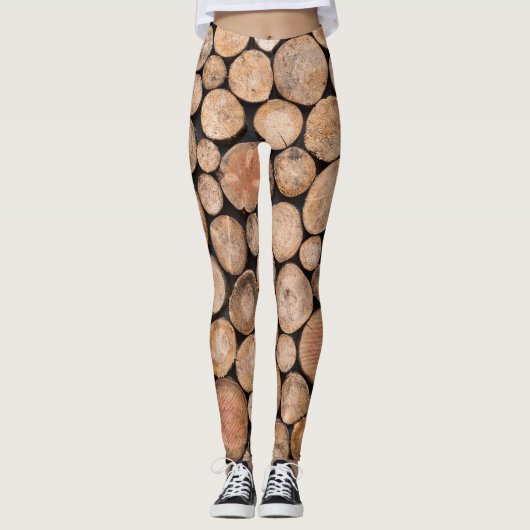 schönes Holz Leggings (Vorderseite)