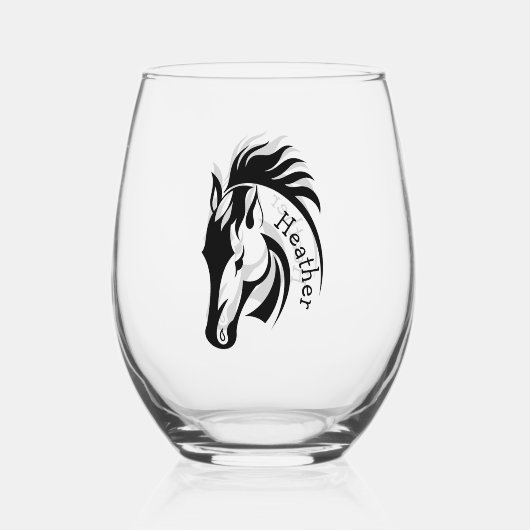 Schönes Horner Thermalweinglas Weinglas Ohne Stiel (Vorderseite)