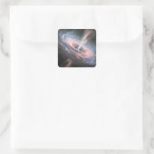 Schönes Hubble-Image-Aufkleber-Set Quadratischer Aufkleber (Tasche)