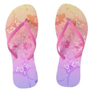 Schönes Hübsches Sommermuster-Design Badesandalen