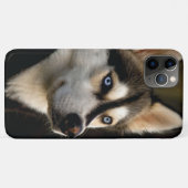 Schönes Husky Throw Kissen Case-Mate iPhone Hülle (Rückseite (Horizontal))