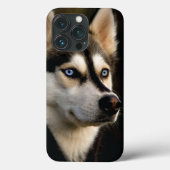Schönes Husky Throw Kissen Case-Mate iPhone Hülle (Rückseite)