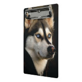 Schönes Husky Throw Kissen Mini Klemmbrett (Gewinkelt2)