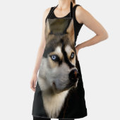 Schönes Husky Throw Kissen Schürze (InSitu)