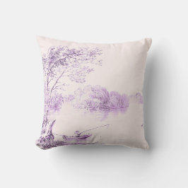 Schönes Illinois River Throw Kissen