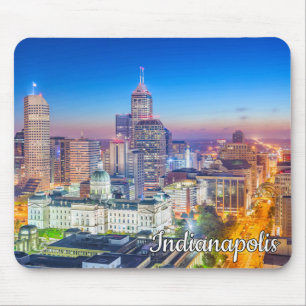 Schönes Indianapolis, Indiana, Vereinigte Staaten Mousepad