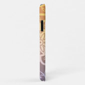 Schönes indisches Blumenmuster Case-Mate iPhone Hülle (Hinten/Rechts)