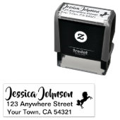 Schönes Individuelle Name Rücksendeadresse Pferd Permastempel (Beispiel)