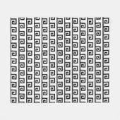 Schönes Inka Geometric Muster Fleece Blanket (Vorderseite (Horizontal))