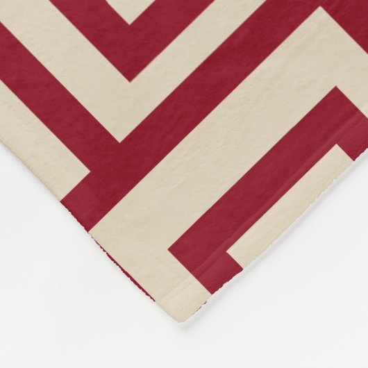 Schönes Inka Geometric Muster Fleecedecke (Ecke)