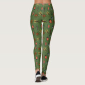 Schönes Insektenmuster Leggings (Rückseite)