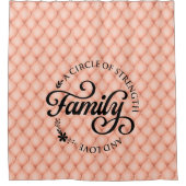 Schönes inspirierendes Zitat Duschvorhang (Vorderseite)