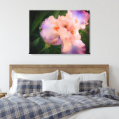 Schönes Iris auf Leinwand (Insitu (Schlafzimmer))
