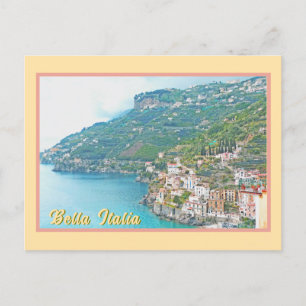 SCHÖNES ITALIEN / SCHÖNE KÜSTE ITALIENS POSTKARTE