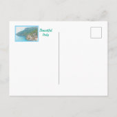 SCHÖNES ITALIEN / SCHÖNE KÜSTE ITALIENS POSTKARTE (Rückseite)