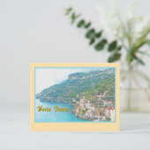 SCHÖNES ITALIEN / SCHÖNE KÜSTE ITALIENS POSTKARTE (Stehend Vorderseite)