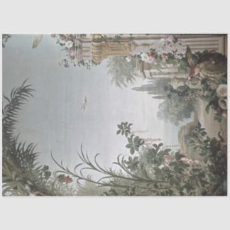 Schönes italienisches Blumengartenpapier Seidenpapier