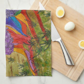 Schönes italienisches Greyhound Küchentuch (Viertel Falte)