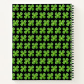 Schönes Jade Tree Green Blätter Notebook Notizblock (Rückseite)