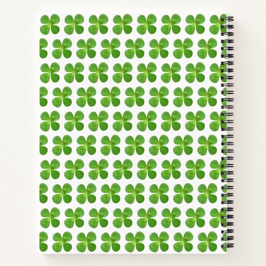 Schönes Jade Tree Green Blätter Notebook Notizblock (Rückseite)