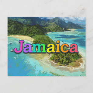 Schönes Jamaika Postkarte