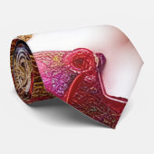 Schönes japanisches Girl Gothic Fantasy Triptych Krawatte (Gerollt)