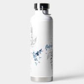 Schönes japanisches Koi Fish Schwimmen Trinkflasche (links)