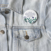 Schönes John 3:16 Hübsches Christliches Zitat Button (Beispiel)