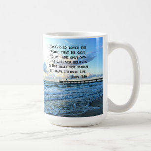 SCHÖNES JOHN 3:16 INSPIRIEREND FOTO KAFFEETASSE