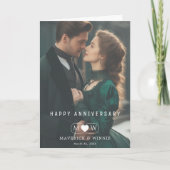 Schönes Jubiläum wünscht Grußkarte Karte (Vorderseite)