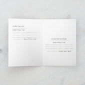 Schönes Jubiläum wünscht Grußkarte Karte (Innenseite)