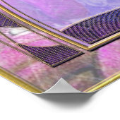 Schönes Jugendstil-Poster. Poster (Ecke)