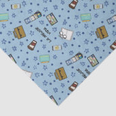 Schönes JW-Papiertaschentuch "La mejor vida" Seidenpapier (Detail)