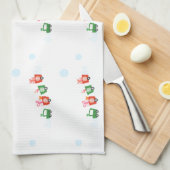 Schönes K Muster Küchentücher (Viertel Falte)