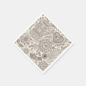 Schönes Kaffee Küche Getränk Serviette (Ecke)