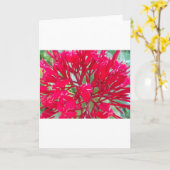 Schönes Kaleidoskop mit farbenfroher Rotmilch Karte (Gelbe Blume)