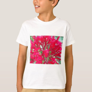 Schönes Kaleidoskop mit farbenfroher Rotmilch T-Shirt