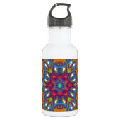 Schönes Kaleidoskop Trinkflasche (Vorderseite)