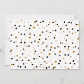 Schönes Kalligrafie-Script-Foto Save the Date (Rückseite)