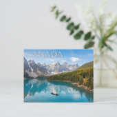 Schönes Kanada. Postkarte (Stehend Vorderseite)